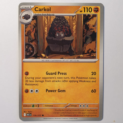 Carkol Common ME: Ascended Heroes 119/217 NM