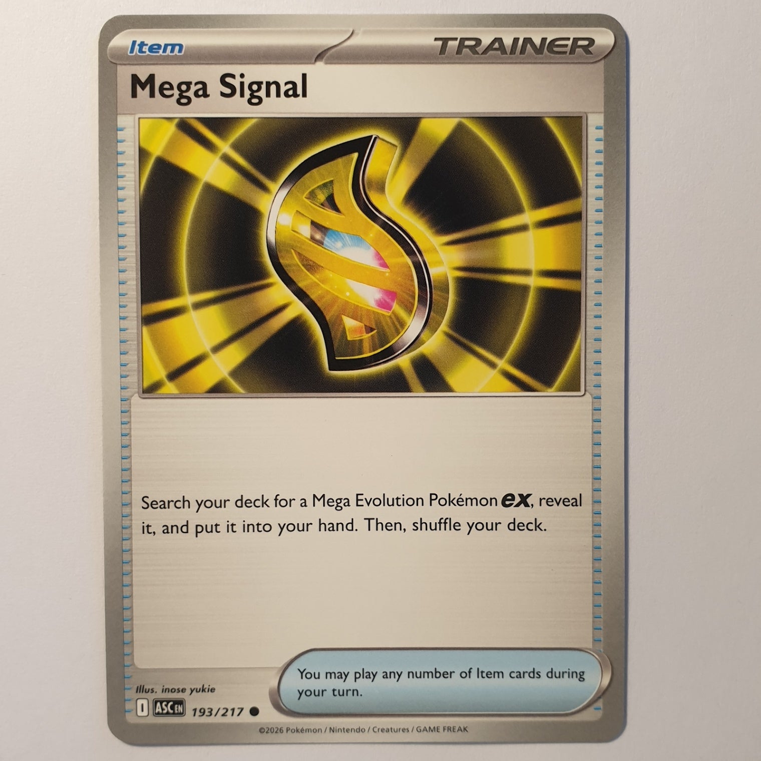 Mega Signal Common ME: Ascended Heroes 193/217 NM