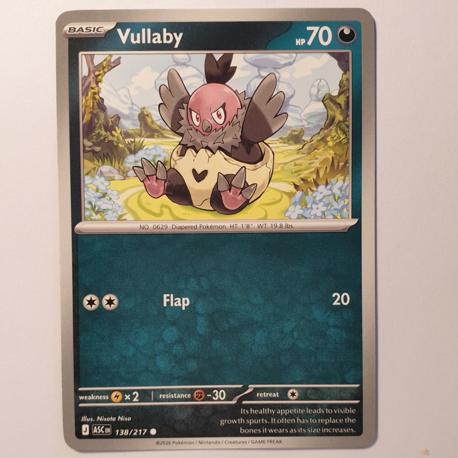 Vullaby Common ME: Ascended Heroes 138/217 NM