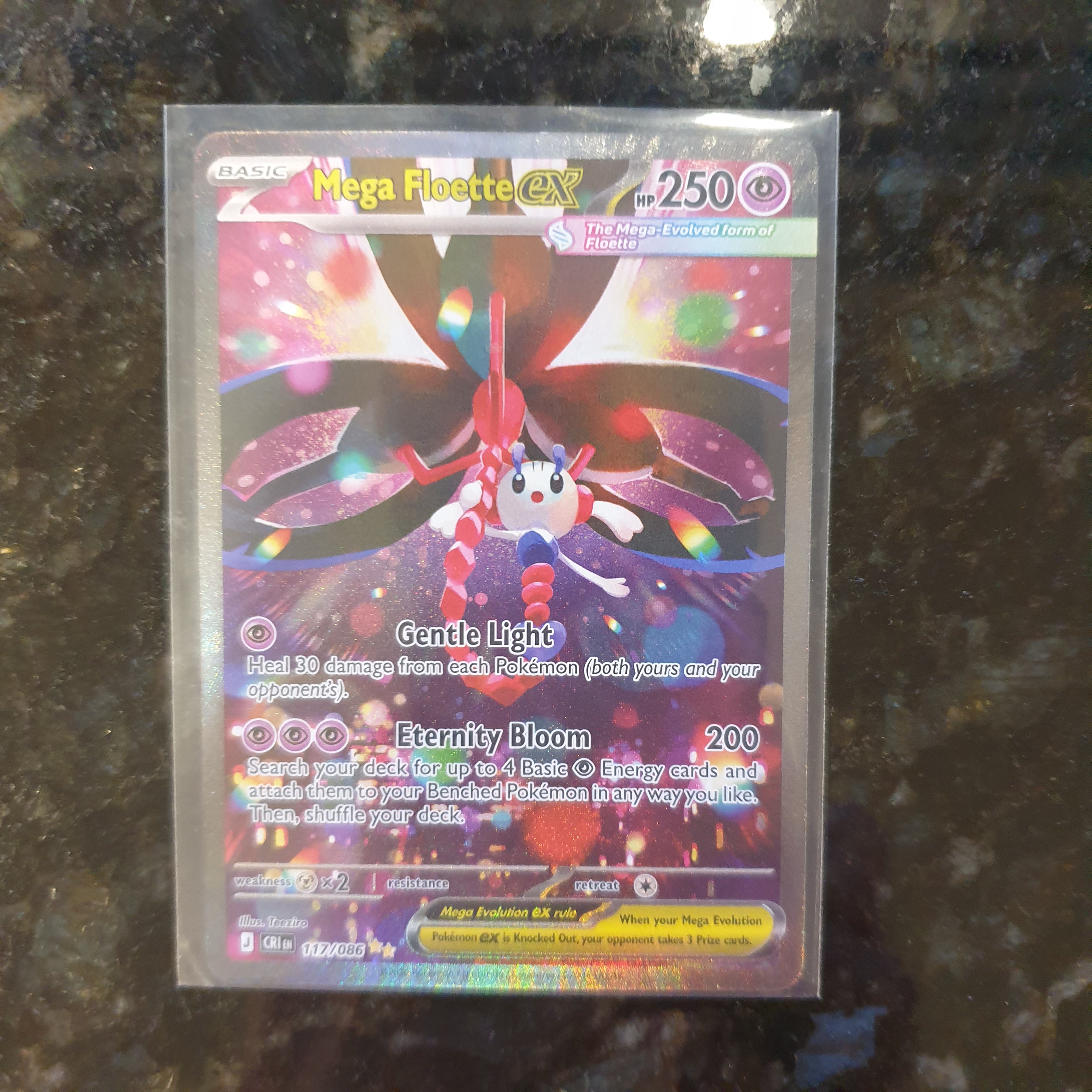 Mega Floette ex - 117/086 - Special Illustration Rare (SIR) - Chaos Rising