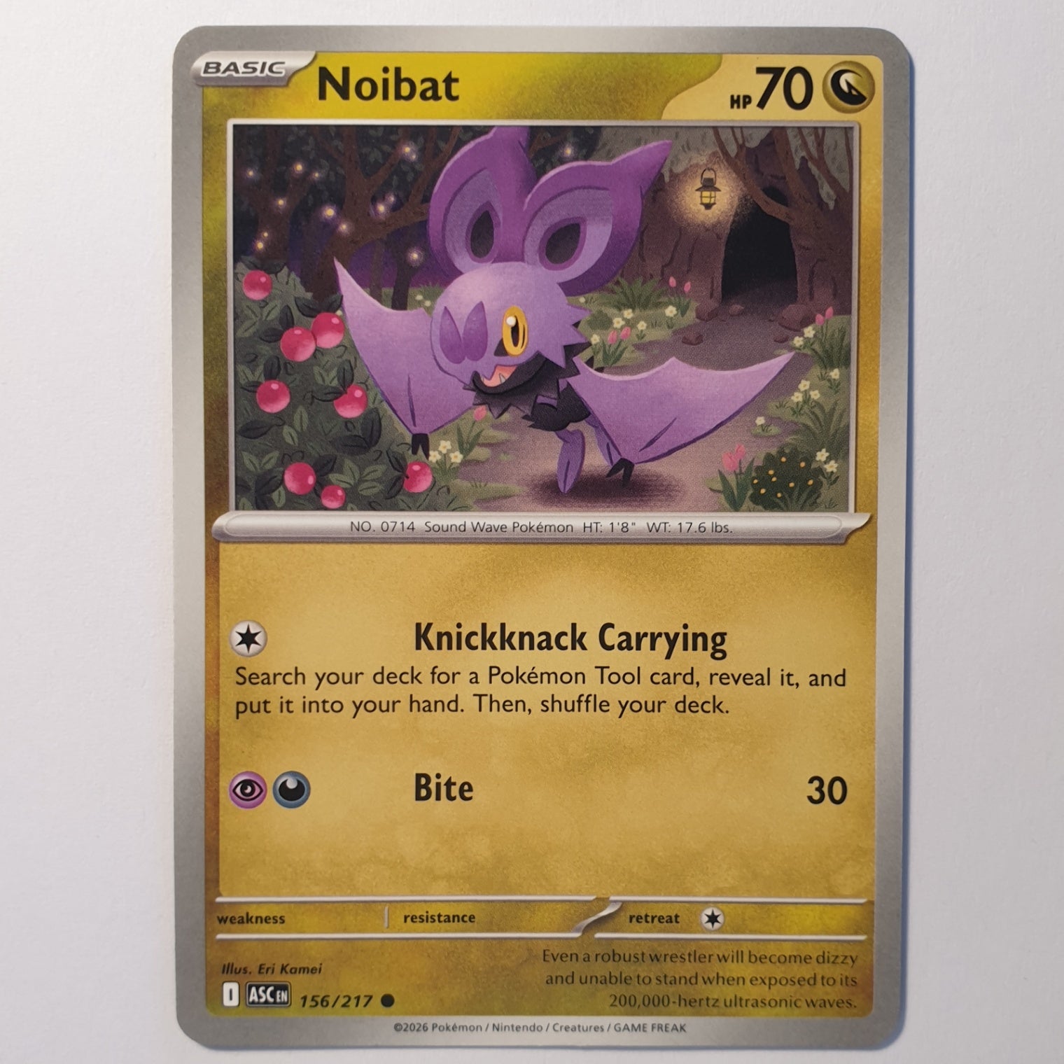 Noibat Common ME: Ascended Heroes 156/217 NM