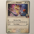 Team Rocket's Meowth (Cosmos Holo) Common Miscellaneous Cards & Products 149/182 NM