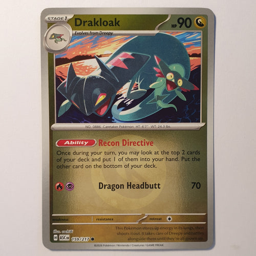 Drakloak Common ME: Ascended Heroes 159/217 NM
