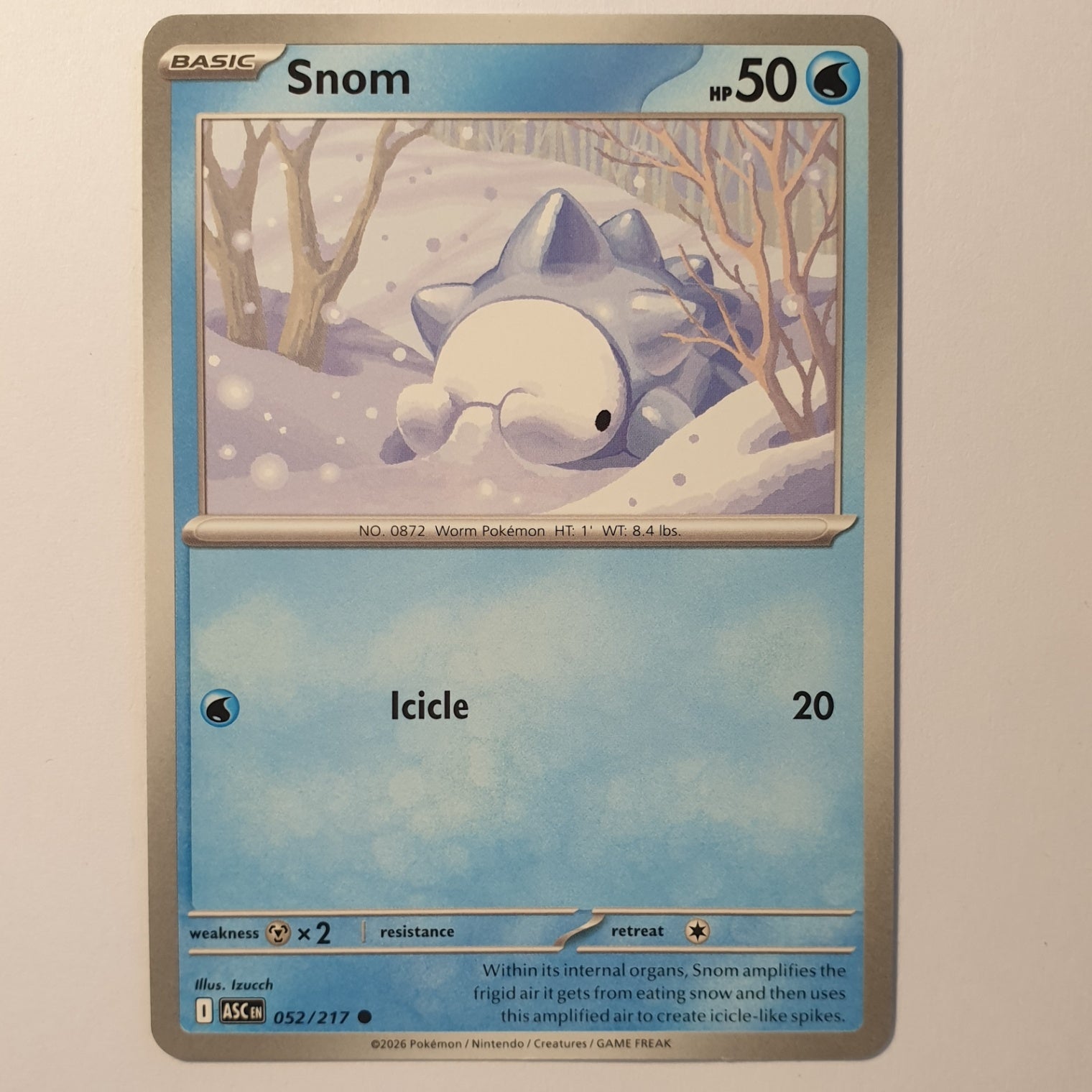 Snom Common ME: Ascended Heroes 052/217 NM