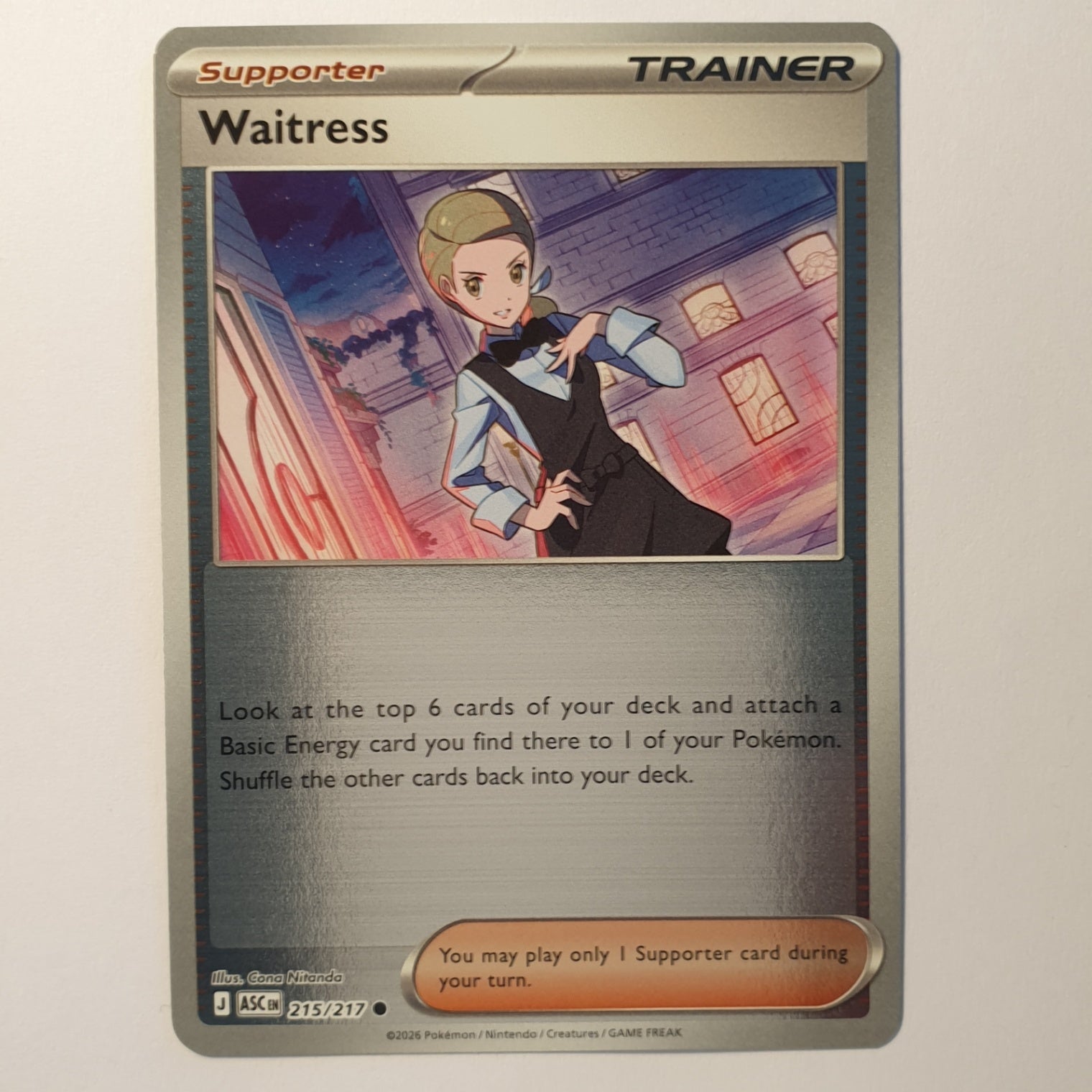 Waitress Common ME: Ascended Heroes 215/217 NM