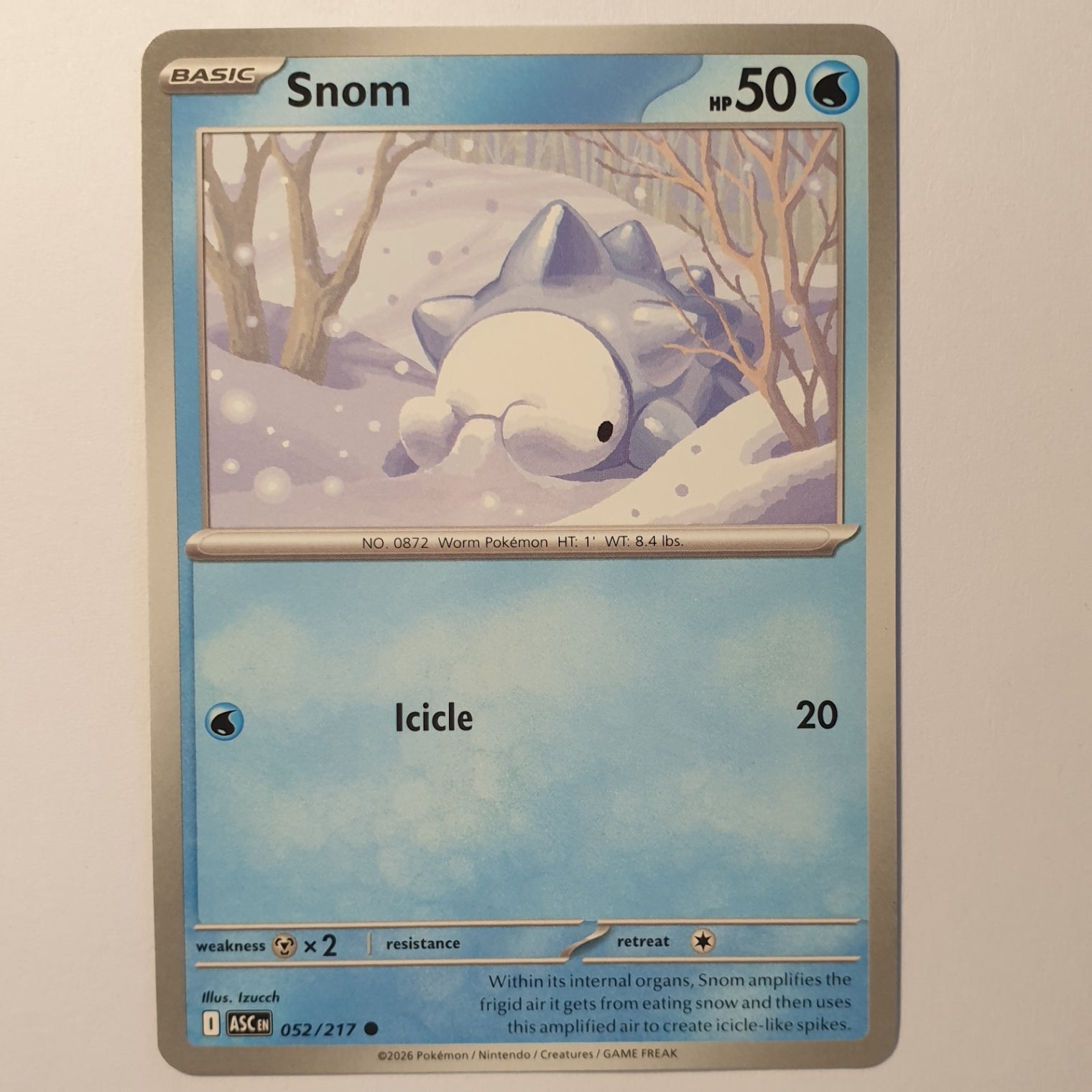Snom Common ME: Ascended Heroes 052/217 NM