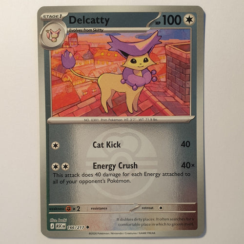 Delcatty Uncommon ME: Ascended Heroes 166/217 NM