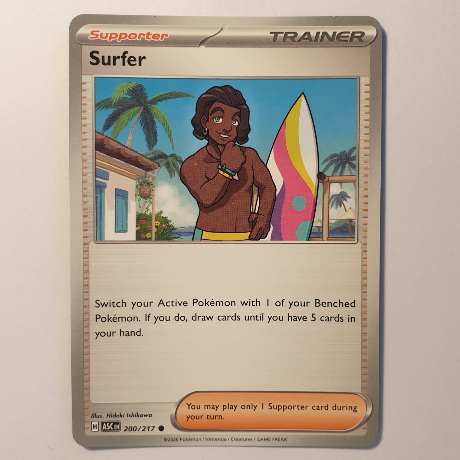 Surfer Common ME: Ascended Heroes 200/217 NM