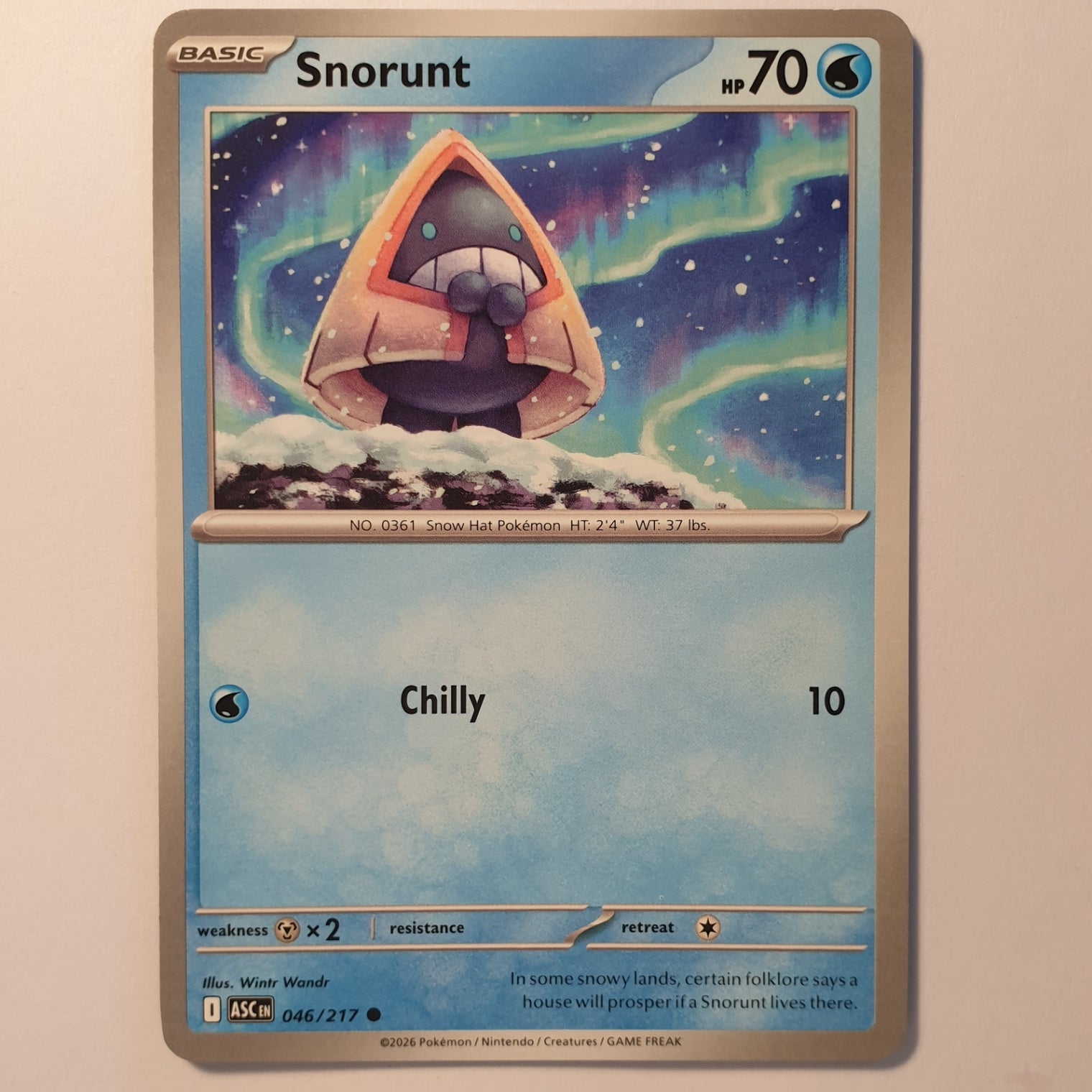 Snorunt Common ME: Ascended Heroes 046/217 NM