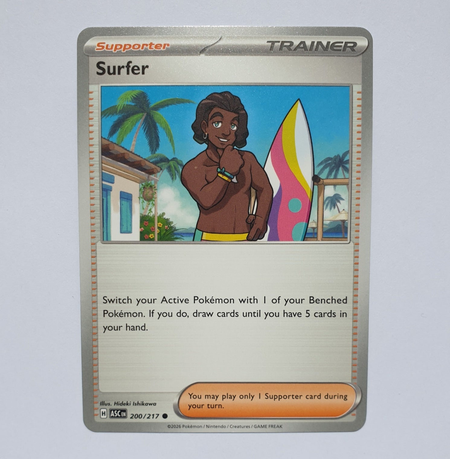 Surfer Common ME: Ascended Heroes 200/217 NM