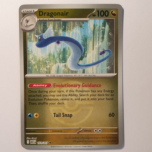 Dragonair Uncommon ME: Ascended Heroes 151/217 NM