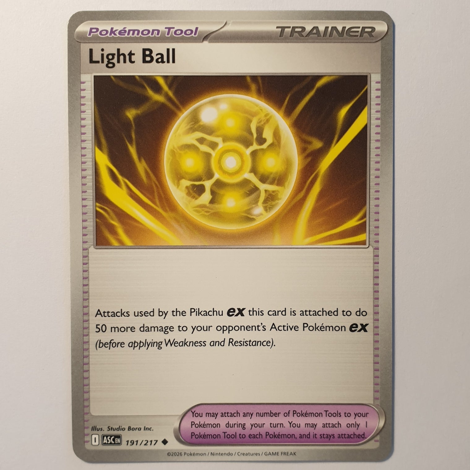 Light Ball Uncommon ME: Ascended Heroes 191/217 NM