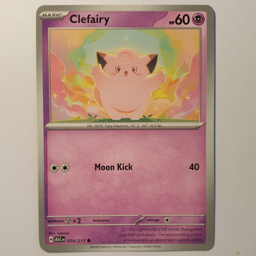 Clefairy Common ME: Ascended Heroes 074/217 NM