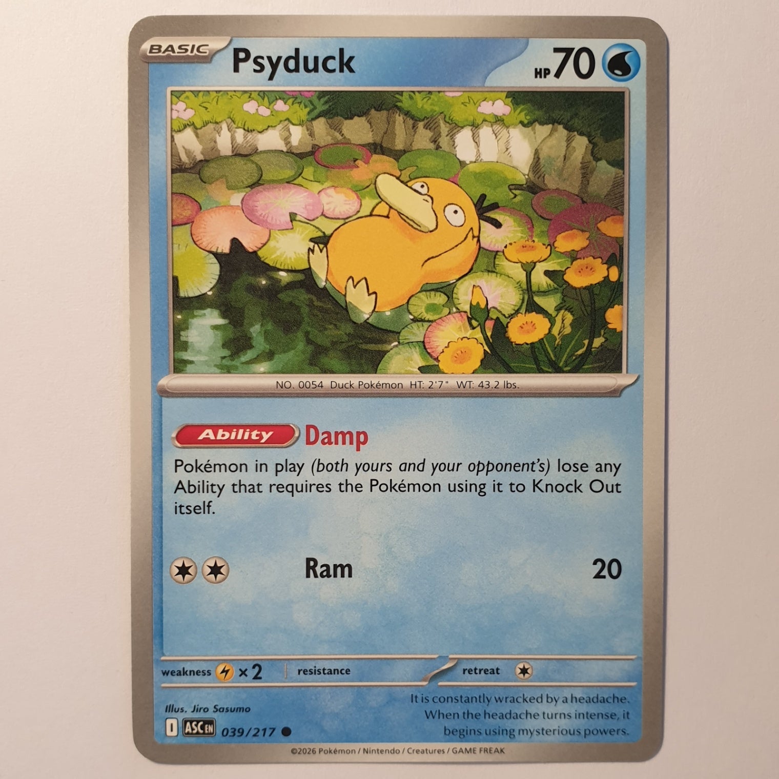 Psyduck Common ME: Ascended Heroes 039/217 NM