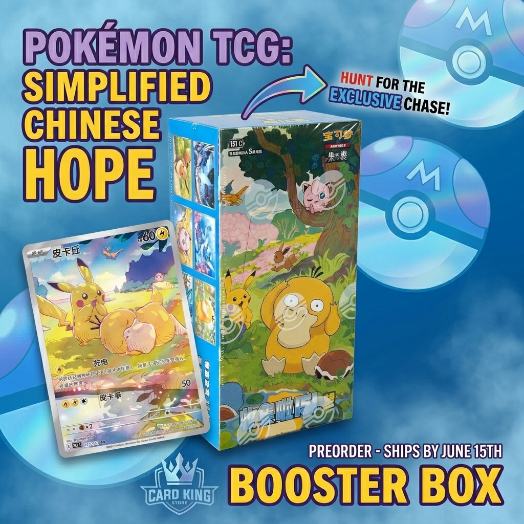 Pokémon TCG: 151 Simplified Chinese Slim Booster Box - PREORDER