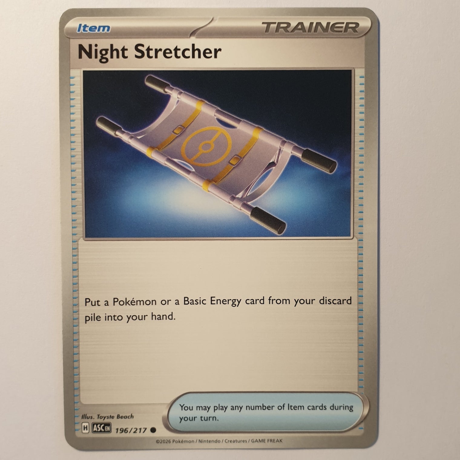 Night Stretcher Uncommon Prize Pack Series Cards 061/064 NM