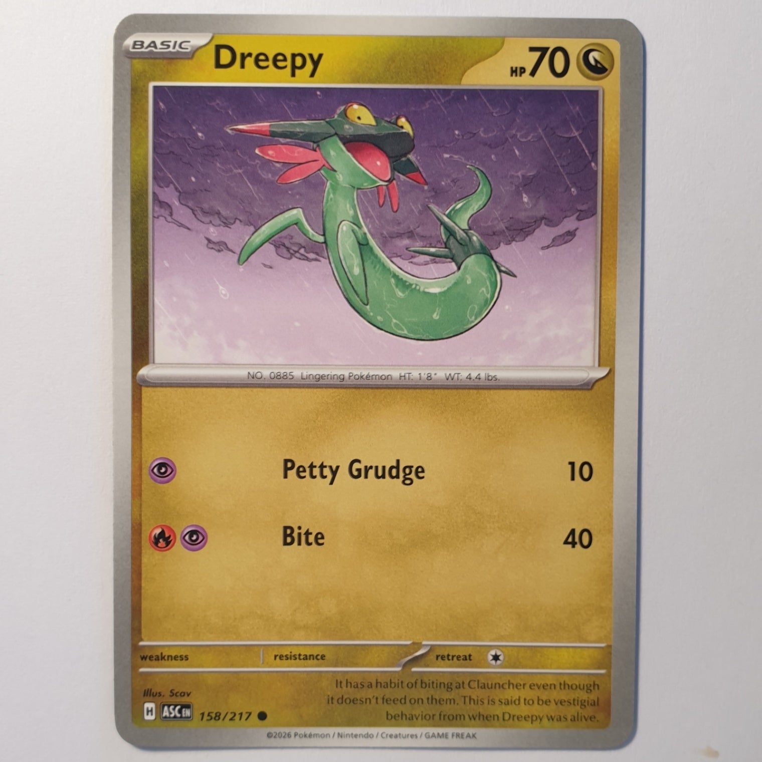 Dreepy Common ME: Ascended Heroes 158/217 NM