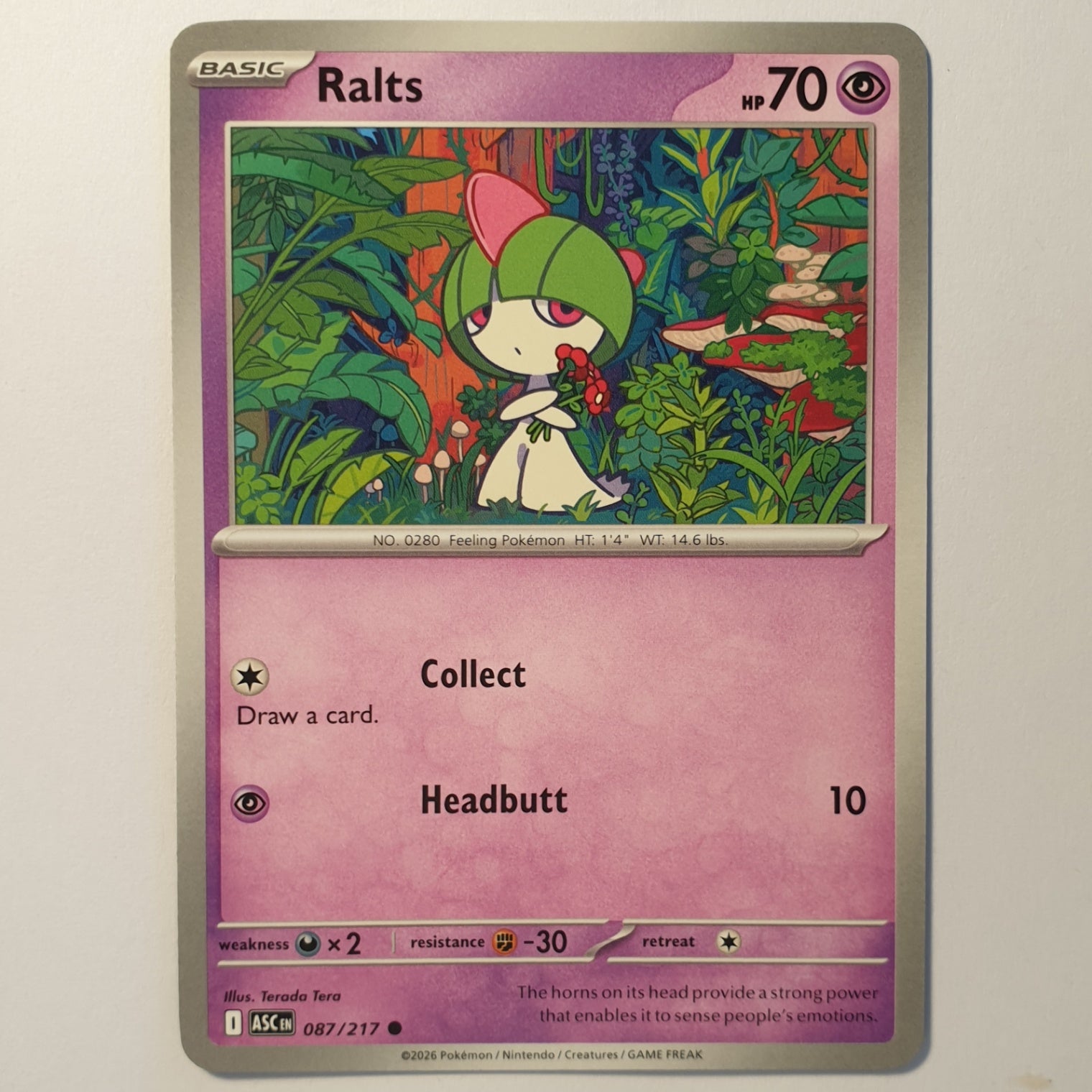 Ralts Common ME: Ascended Heroes 087/217 NM